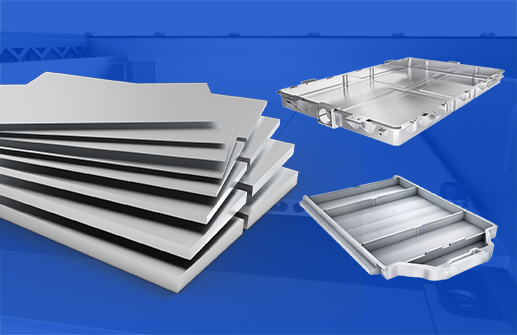 新能源電池托盤 6061 鋁材、6061 電池包托盤鋁板 輕量化/高導(dǎo)熱 支持定制尺寸